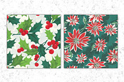 12 Vintage Christmas Scenes, a Background Graphic by Patterns for Dessert (Thumbnail 4 of 7)