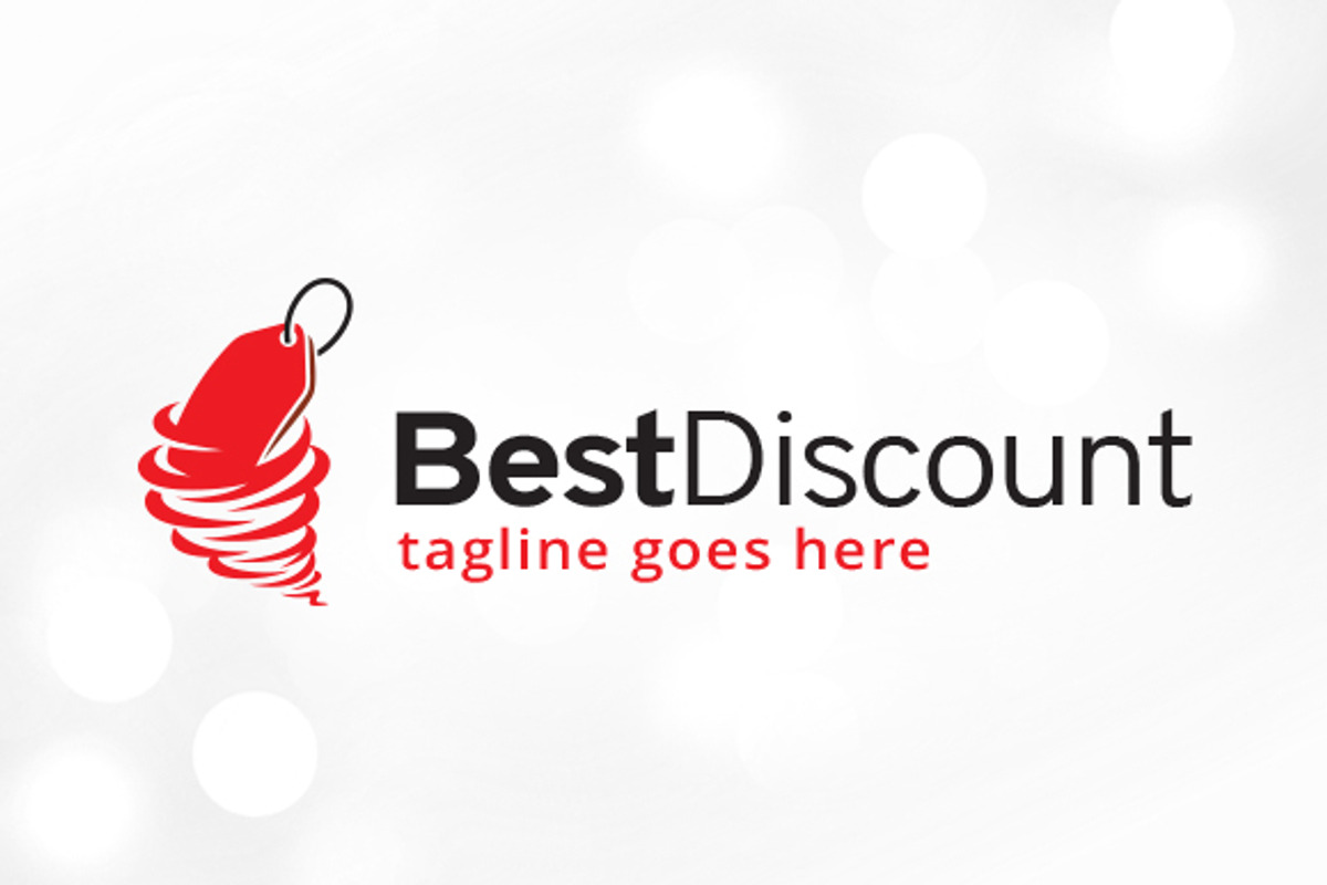 Best Discount Logo Template, a Branding & Logo Template by gunaonedesign