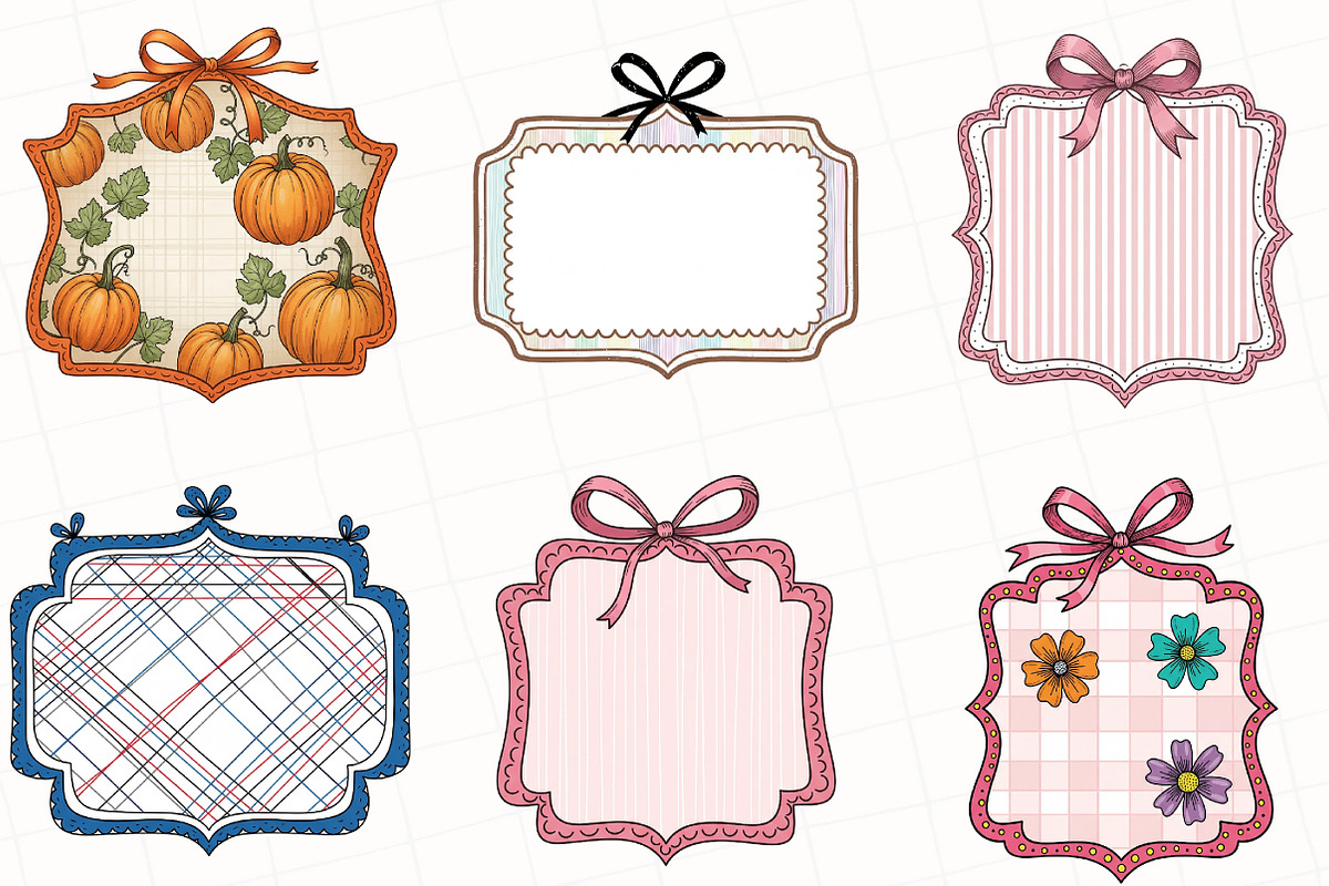 Border Frame Coquette PNG, an Illustration by OK Design (Photo 3 of 5)