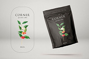 Coffee Corner watercolor, a Food Illustration by Volha Studio (Thumbnail 6 of 11)