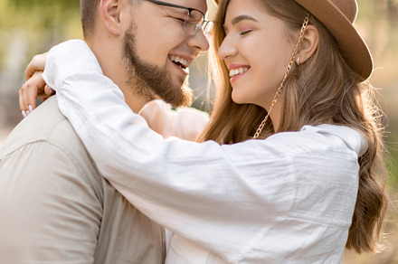 Happy lovely couple hugging, a Person Photo by Sergey Shunevich Photo