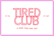 Tired Club | Outline Font Trio, a Handwritten Font by KA Designs (Thumbnail 16 of 16)