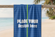 Summer Beach Towel Mockup PSD, a Merchandise Mockup by Pixel Foundry (Thumbnail 3 of 4)