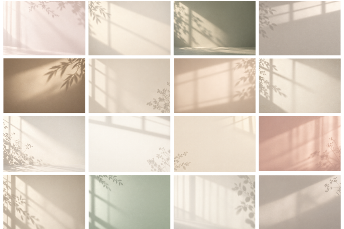 Window & Floral Shadow Backgrounds, a Background Graphic by MarisoArt (Photo 3 of 4)