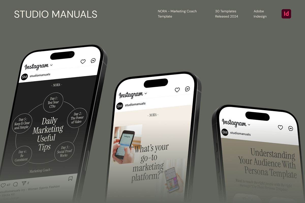 NORA – Marketing Coach, a Social Media Template by Studio Manuals (Photo 6 of 8)