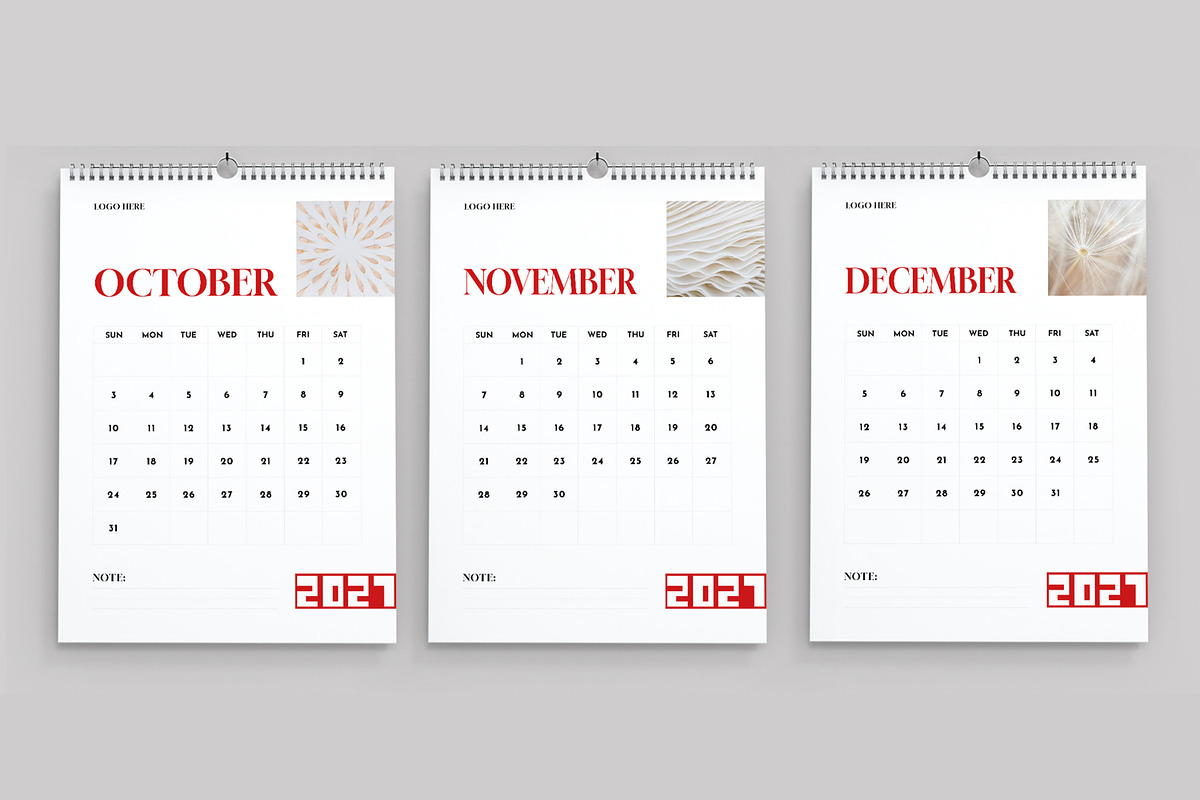 Calendar Template 2027, a Stationery Template by MightyDesign (Photo 5 of 8)