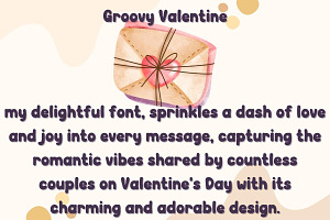 Groovy Valentine - Handwritting