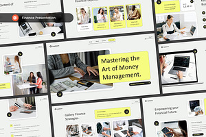 Finance Presentation PowerPoint, a Presentation Template by Antstheme