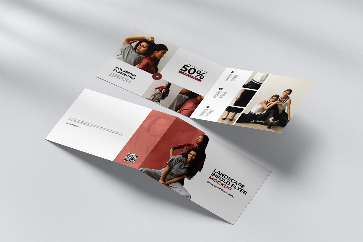 Bifold Brochure Mockup, a Books & Magazine Mockup by Mockup Supper (Photo 5 of 13)
