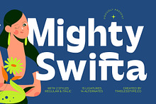 Mighty Swifta Display Serif Font