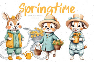 Springtime Illustrations