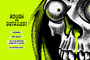 Photoshop ink and stippling brushes, a Brush Add-On by Graphic Roadie (Thumbnail 7 of 7)