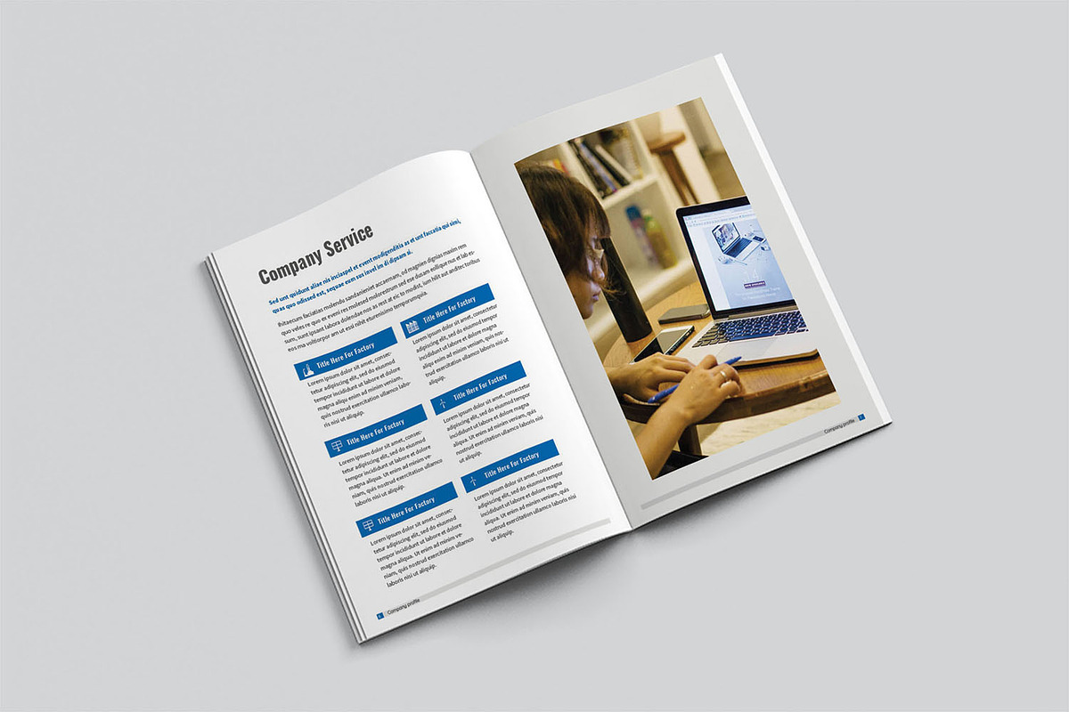 Ceo Company Profile, a Magazine Template by AQR Studio
