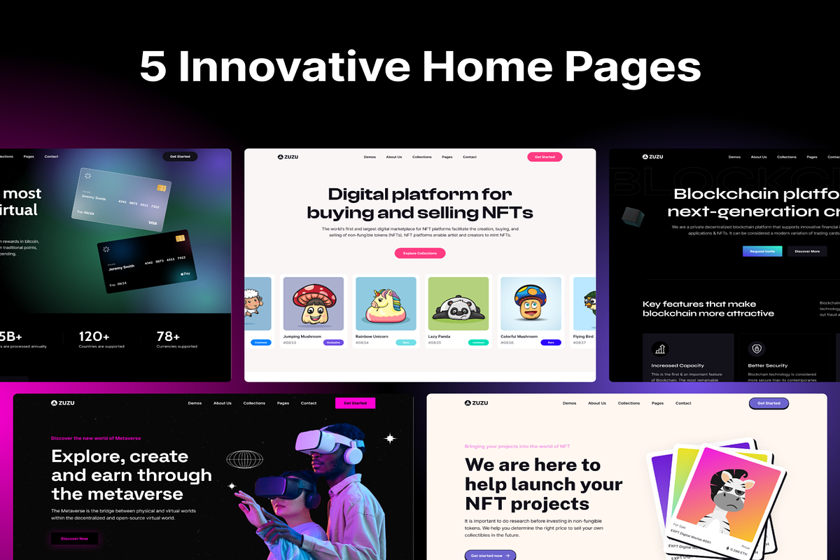 Zuzu - Landing Page Next Js Template, a React Template by Lumina_ui_ux202 (Photo 3 of 6)