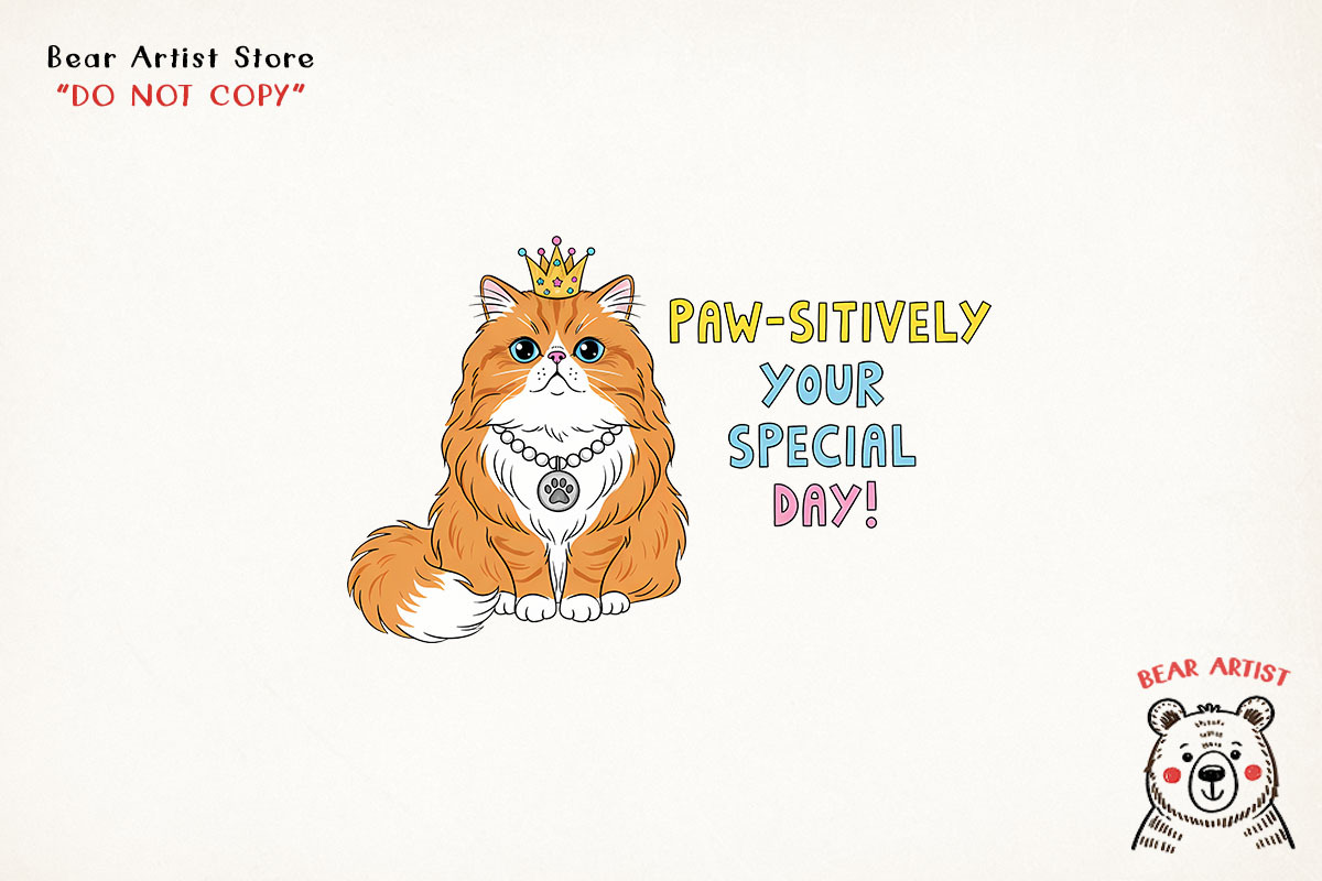 Cat and Animals Funny Birthday PNG, a Graphic by GlitterCraft (Photo 36 of 101)