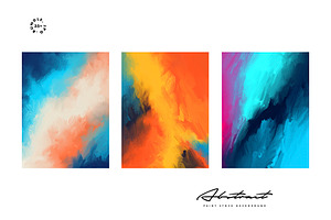 35 Abstract Paint Background Bundle