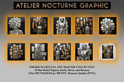 10 Bas-Relief Figures Gold & Silver, a Texture Graphic by Atelier Nocturne Graphic (Thumbnail 1 of 4)