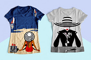 Fashion women. Vogue style set, a Decorative Illustration by Dasha_D (Thumbnail 3 of 6)
