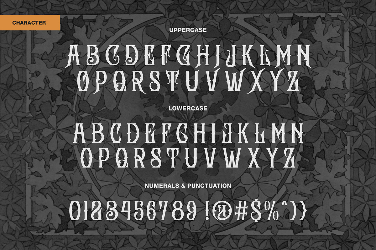 Thunder Breathing, a Blackletter Font by Rvq Type Foundry (Photo 4 of 5)