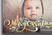 Christmas Card Photoshop Template, a Card Template by Nifty Template Studio (Thumbnail 5 of 12)