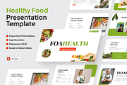 Foahealt - Healthy Food Power Point, a Presentation Template by SquidPixey (Thumbnail 1 of 6)