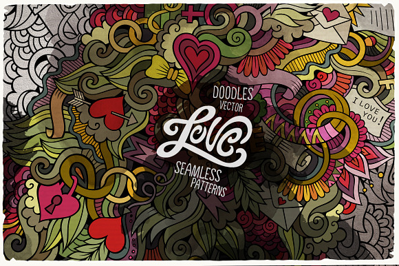 Love Seamless Patterns preview 6