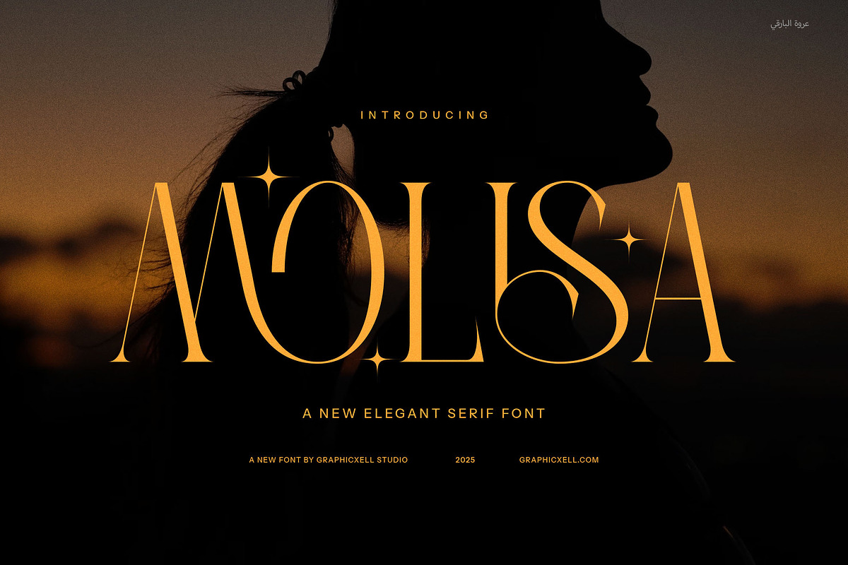 Molisa Elegant Serif Font By Graphicxell