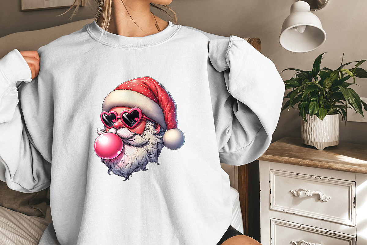 Retro Santa Christmas Blowing, an Illustration by SharpMarketplace (Photo 9 of 9)