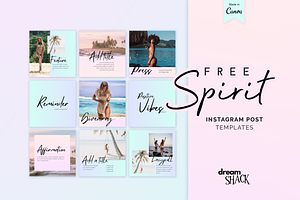 Free Spirited Instagram Posts