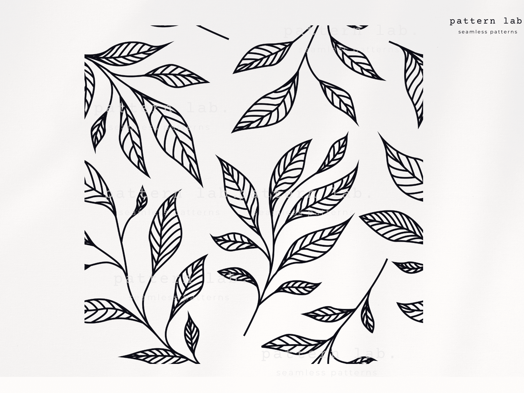 Leaves Cut file svg dxf eps png, a Pattern Graphic by PatternLab.