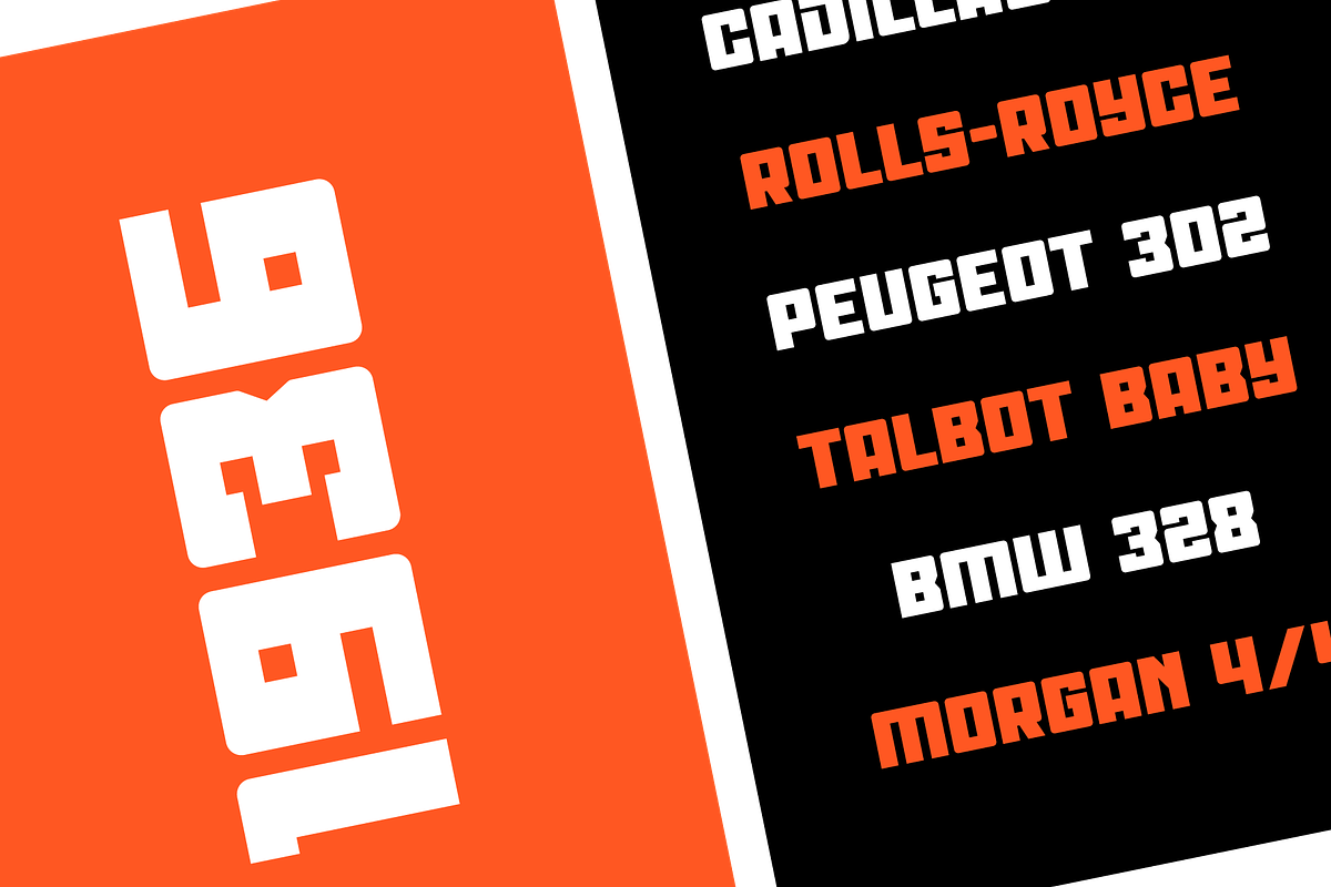 Grendo – A Bold Futuristic Typeface, a Sans Serif Font by alpercakici (Photo 18 of 20)