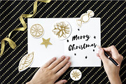 Christmas vintage stickers bundle, an Illustration by Wild Muse (Thumbnail 4 of 4)