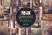 Glass Logo Mockups Bundle x25, a Mockup by SmartDesigns (Thumbnail 1 of 8)