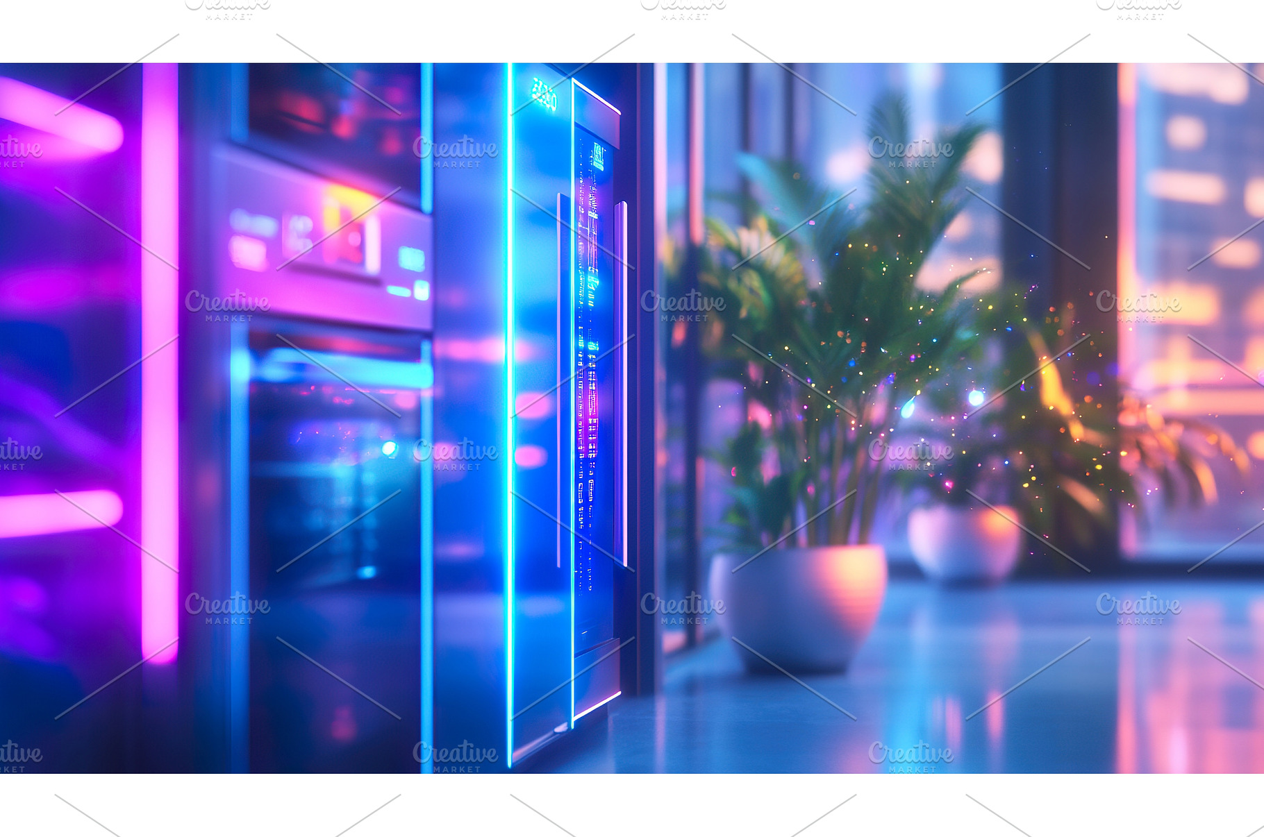 Futuristic smart home concept, a Technology Photo by Lermont51