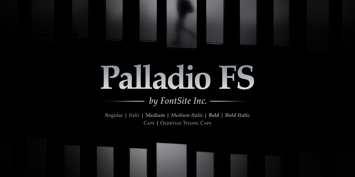 Palladio FS, a Serif Font by FontSite Inc. (Photo 1 of 2)