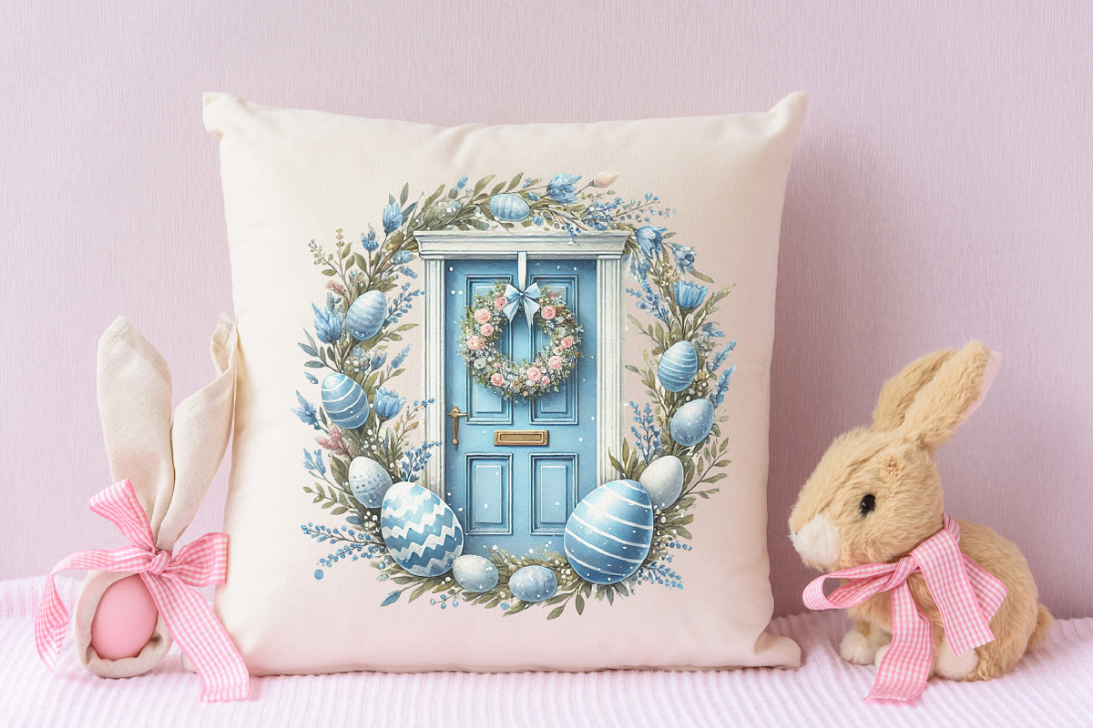 Easter home clipart, an Illustration by RobertsArt (Photo 7 of 7)