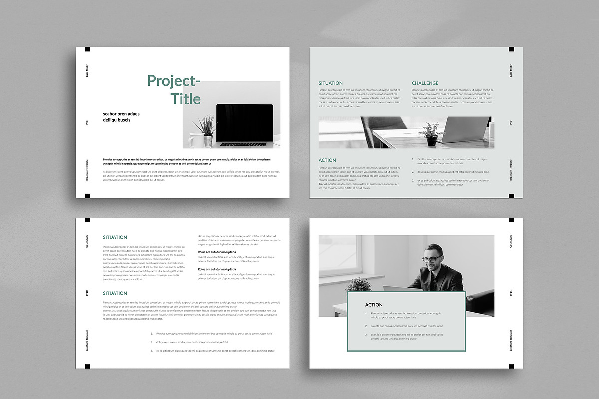 Case Study Landscape, Canva Template, a Brochure Template by TemplateFolio-Shop (Photo 6 of 15)