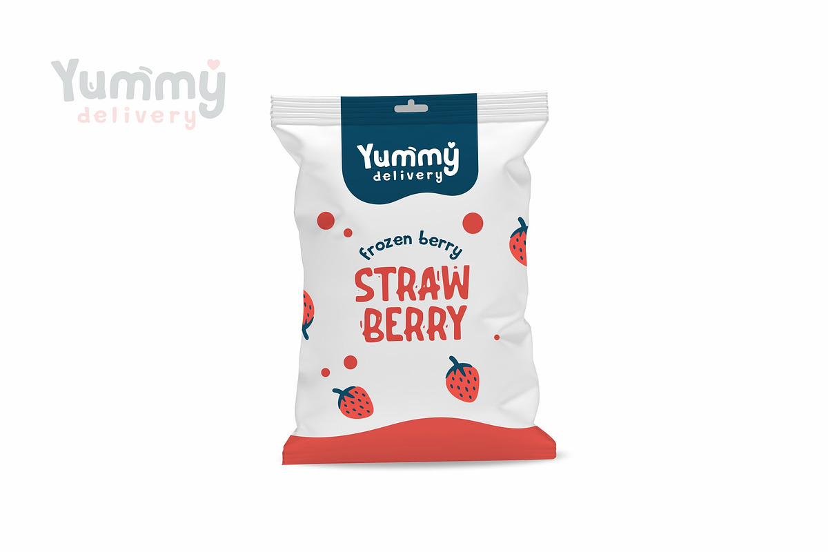 Yummy delivery, a Font by Fractal fonts & graphics (Photo 5 of 7)