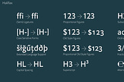 Halifax, a Sans Serif Font by Hoftype (Thumbnail 13 of 13)