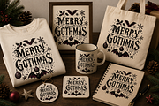Gothic Christmas Halloween Bundle, an Object Graphic by Daisy Design (Thumbnail 6 of 16)