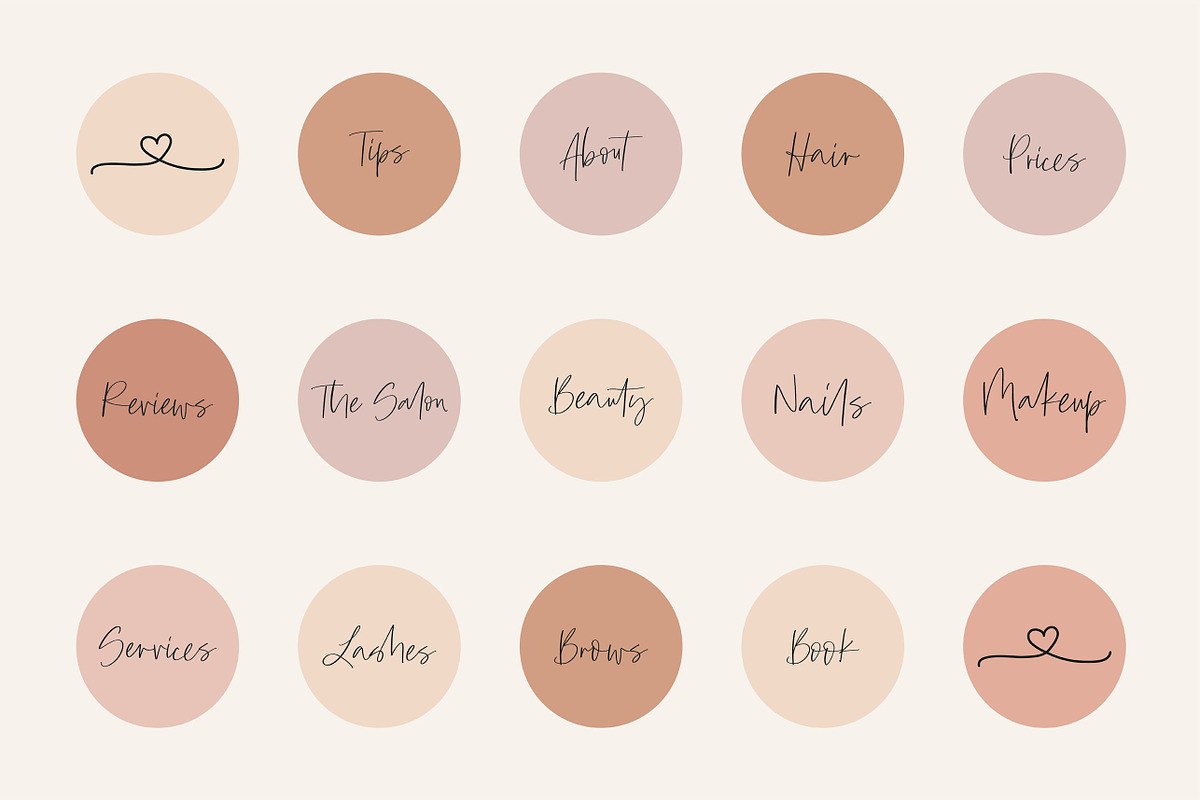 Beauty Salon Highlight Icons, an Icon by mayrum (Photo 5 of 6)