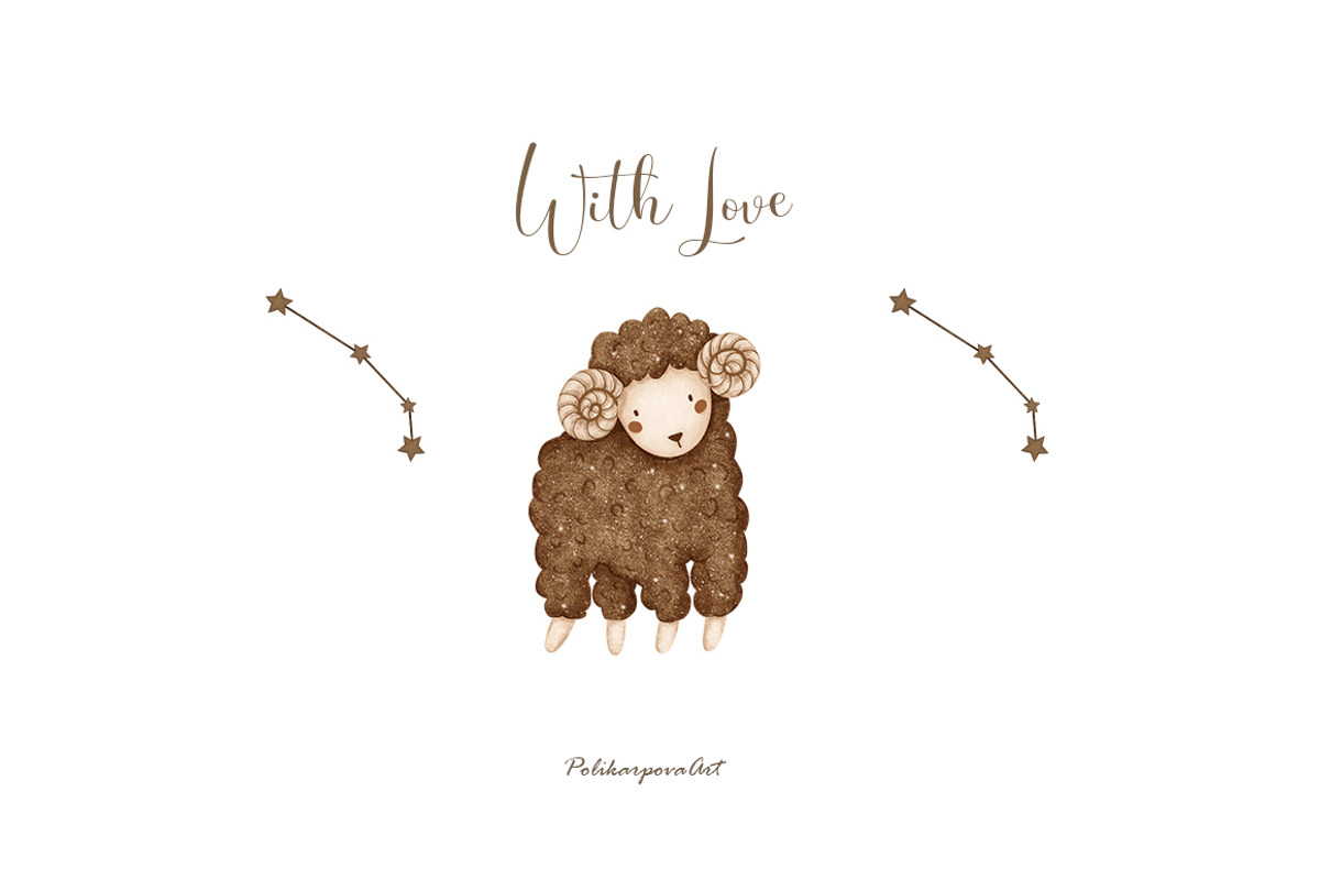 ZODIAC SIGNS. Astrology collection, an Animal Illustration by polikarpovaart (Photo 12 of 12)