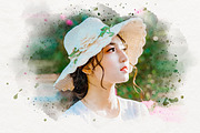Realistic Watercolor Photo Effect, an Action Add-On by liptouse (Thumbnail 4 of 7)