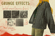 Vintage Texture Brushes 2. Grunge., a Brushes & More by Maria Summer (Thumbnail 3 of 7)