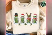 Christmas Pickles PNG, an Illustration by DreamArtGraphic (Thumbnail 4 of 5)