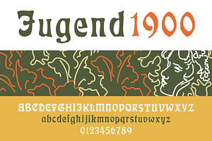 Jugend 1900 | A heritage font