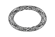 Hand Drawn Oval Scribble Frames, an Illustration by Gfx_Store (Thumbnail 2 of 51)
