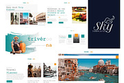 Wanderer Travel Powerpoint Template, a Presentation Template by GearShift (Thumbnail 4 of 4)