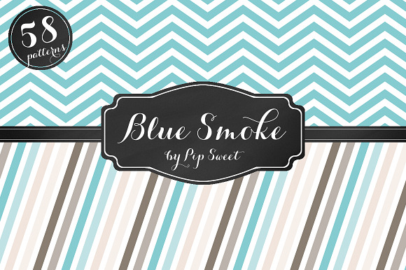 Blue Smoke 58 Pattern Set preview 8