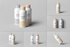 Cosmetic Bottle Mock-up 2, a Packaging Mockup by Yogurt86